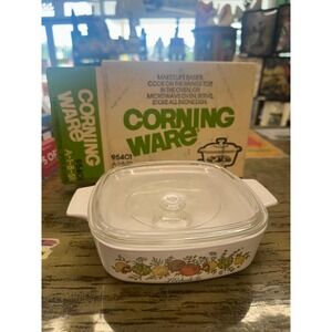 Vintage NOS Spice O Life 1 Qt Covered Sauce Pan